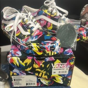 Vans & Kenso collaboration Colorful Patterned Sneakers